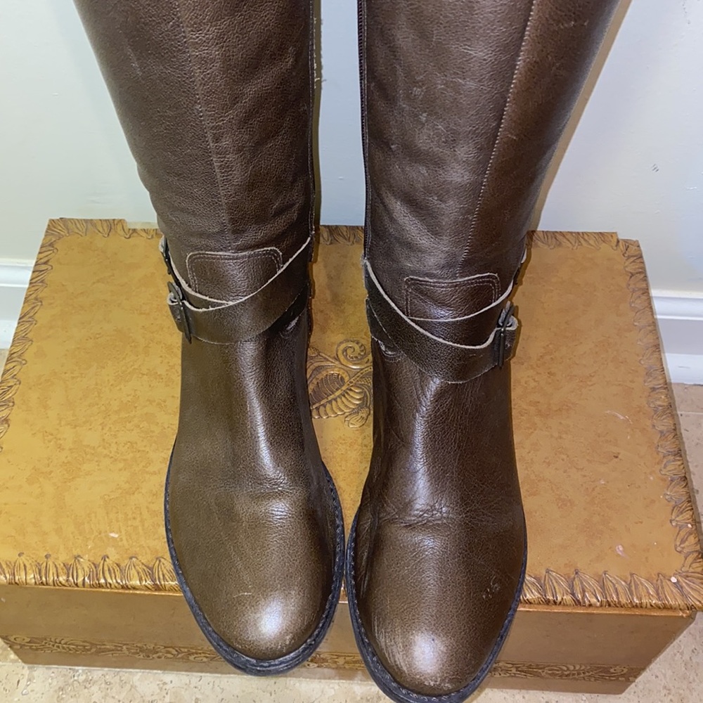 Matisse Tall Leather Riding Boots - Picture 3 of 10